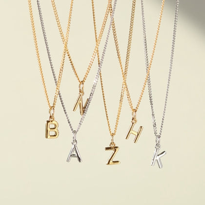 Little Love Letter Necklace Gold